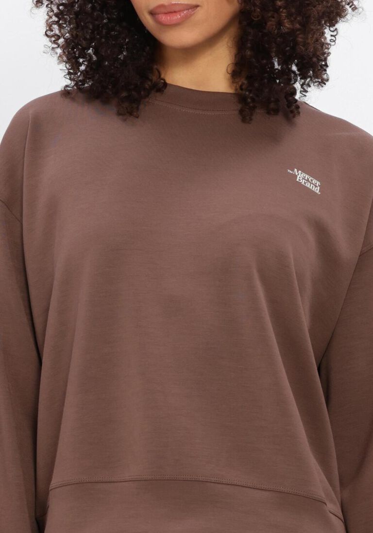bruine mercer amsterdam sweater the mercer scuba crewneck w