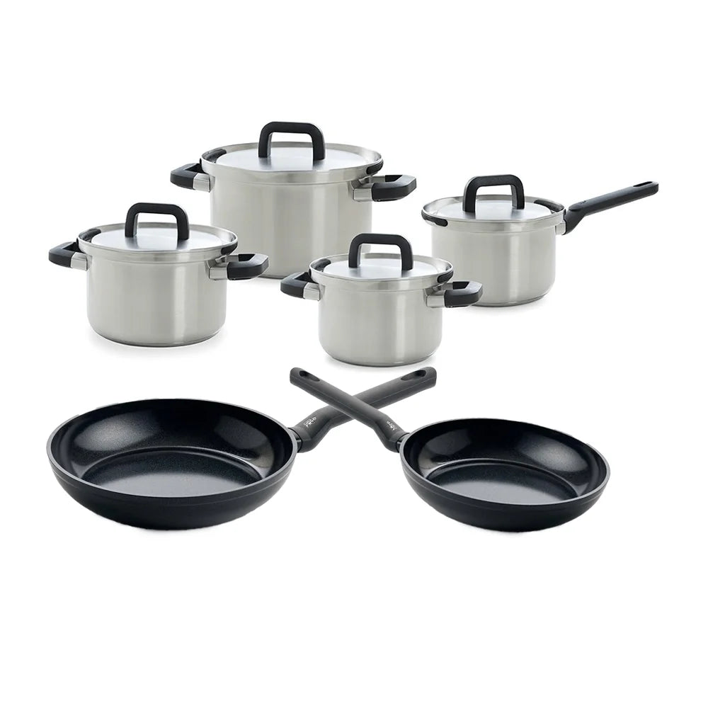 BK Flow Cool Kookpannenset 4 delig   Koekepan 24&28 cm