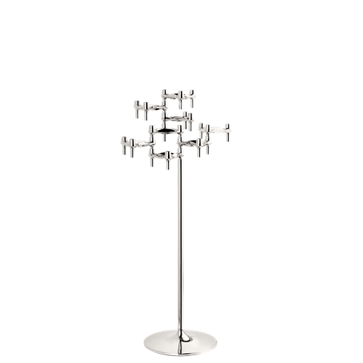 Stoff Nagel Floor Stand Gulvstander, Chrome