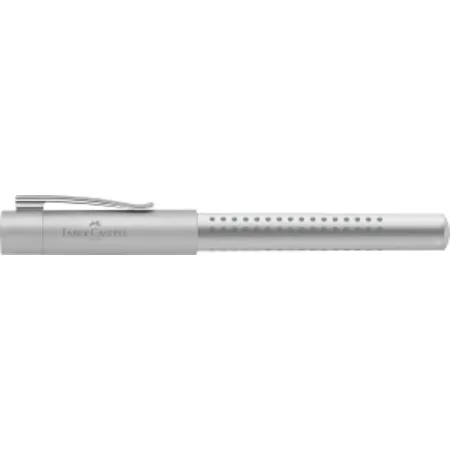 Faber-Castell Füller Grip 2011 F (fein) silber