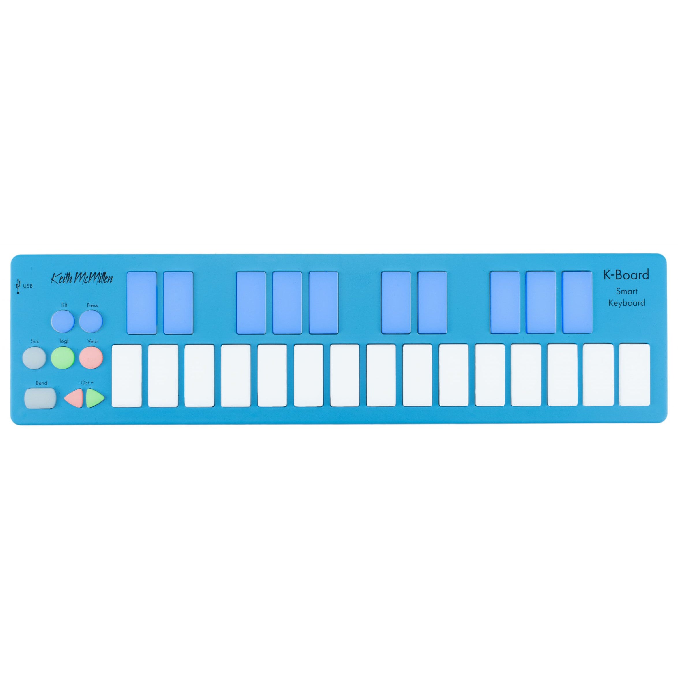 Keith McMillen K-Board C Aqua USB/MIDI keyboard