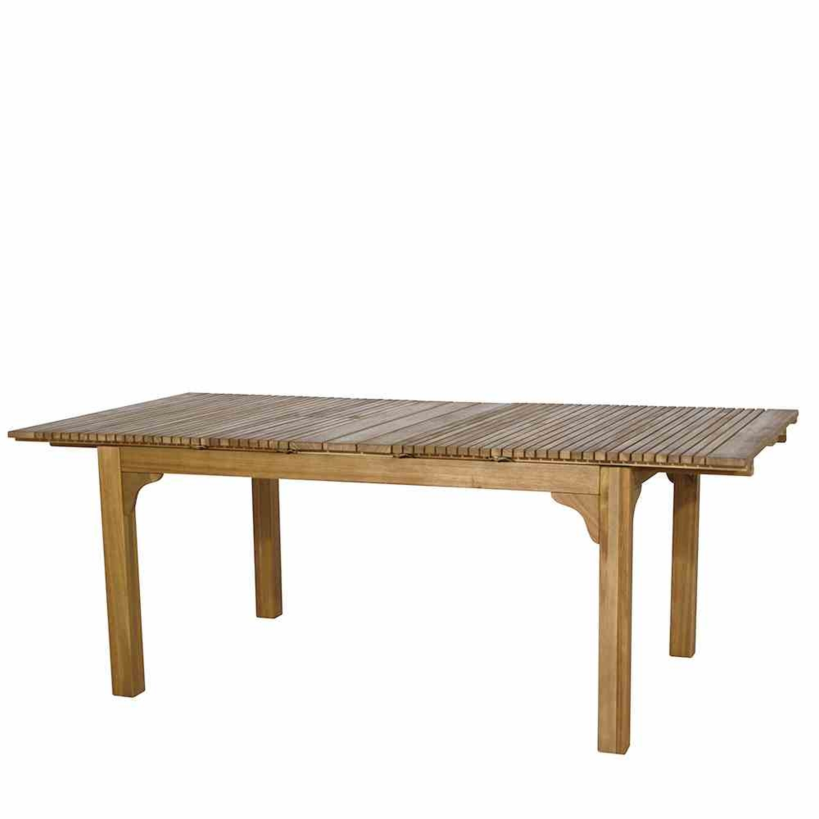 Tisch FALUN - natur - Akazie - ausziehbar