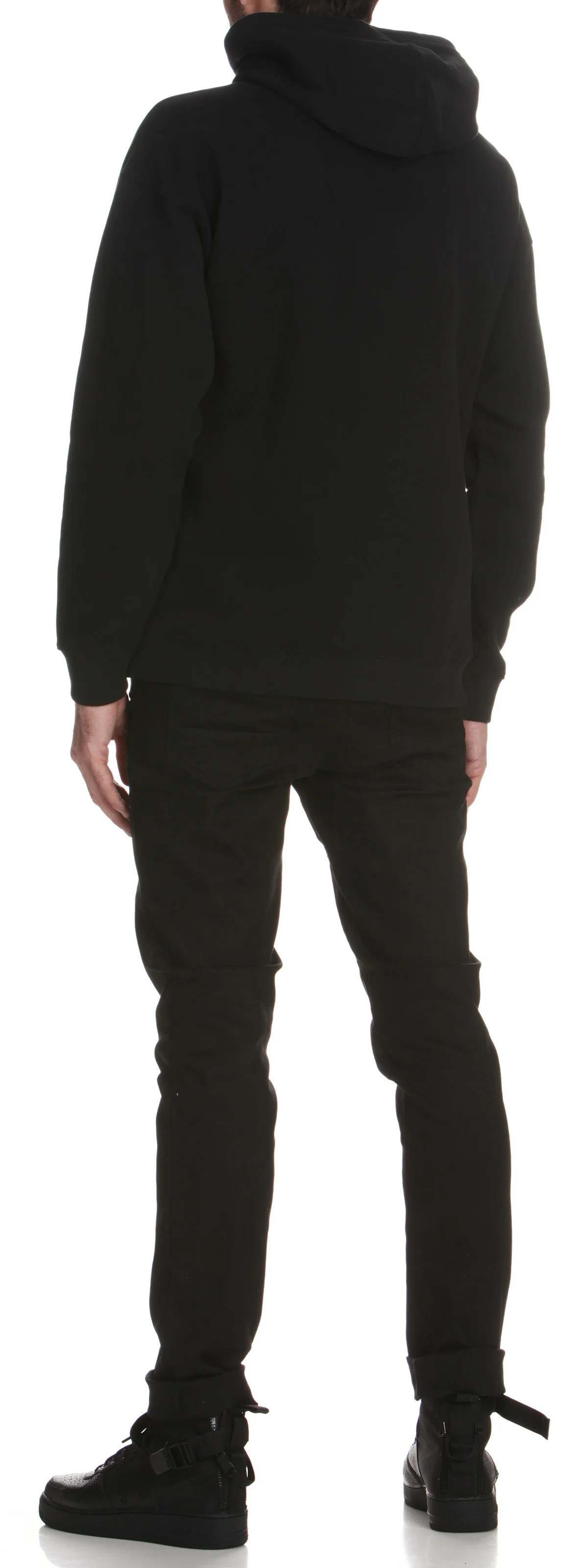 Jean slim-fit taille normale | Noir