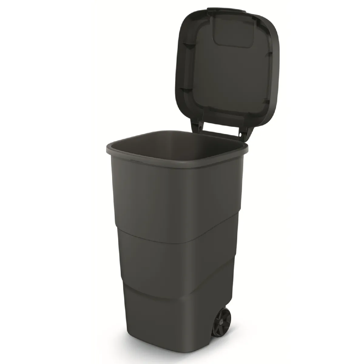Keden Wheeler Poubelle 110L - Noir