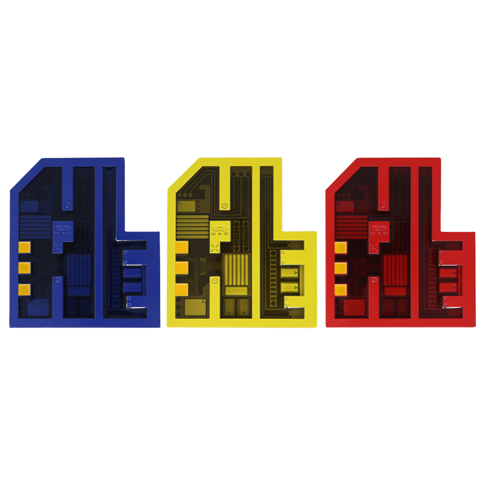Doom 30th Anniversary Pixel Key Set of 3