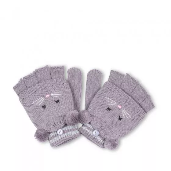 Gants GRIS LOVELY SKULL