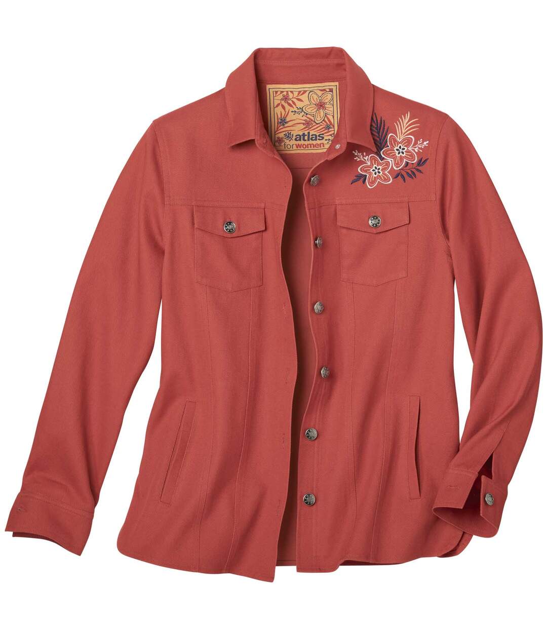 Veste en Twill Brodée