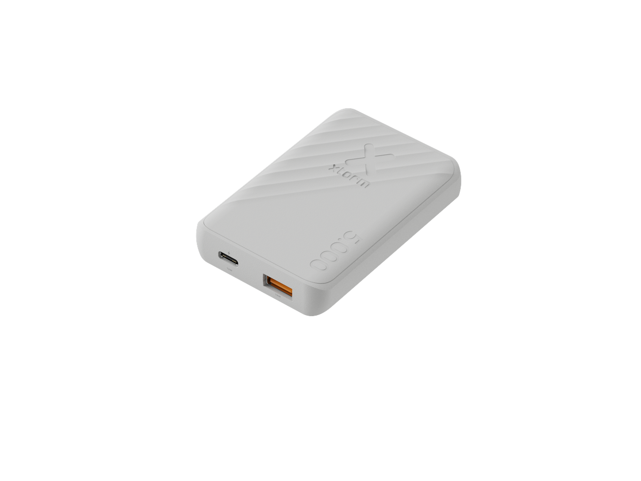 Xtorm - 12W FastCharge Go2 Powerbank 5.000 - Ash White