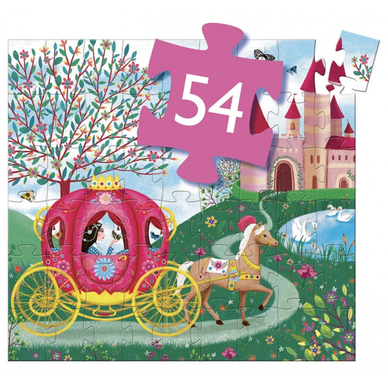 Puzzle 54 pièces - Le Carrosse d'Élise