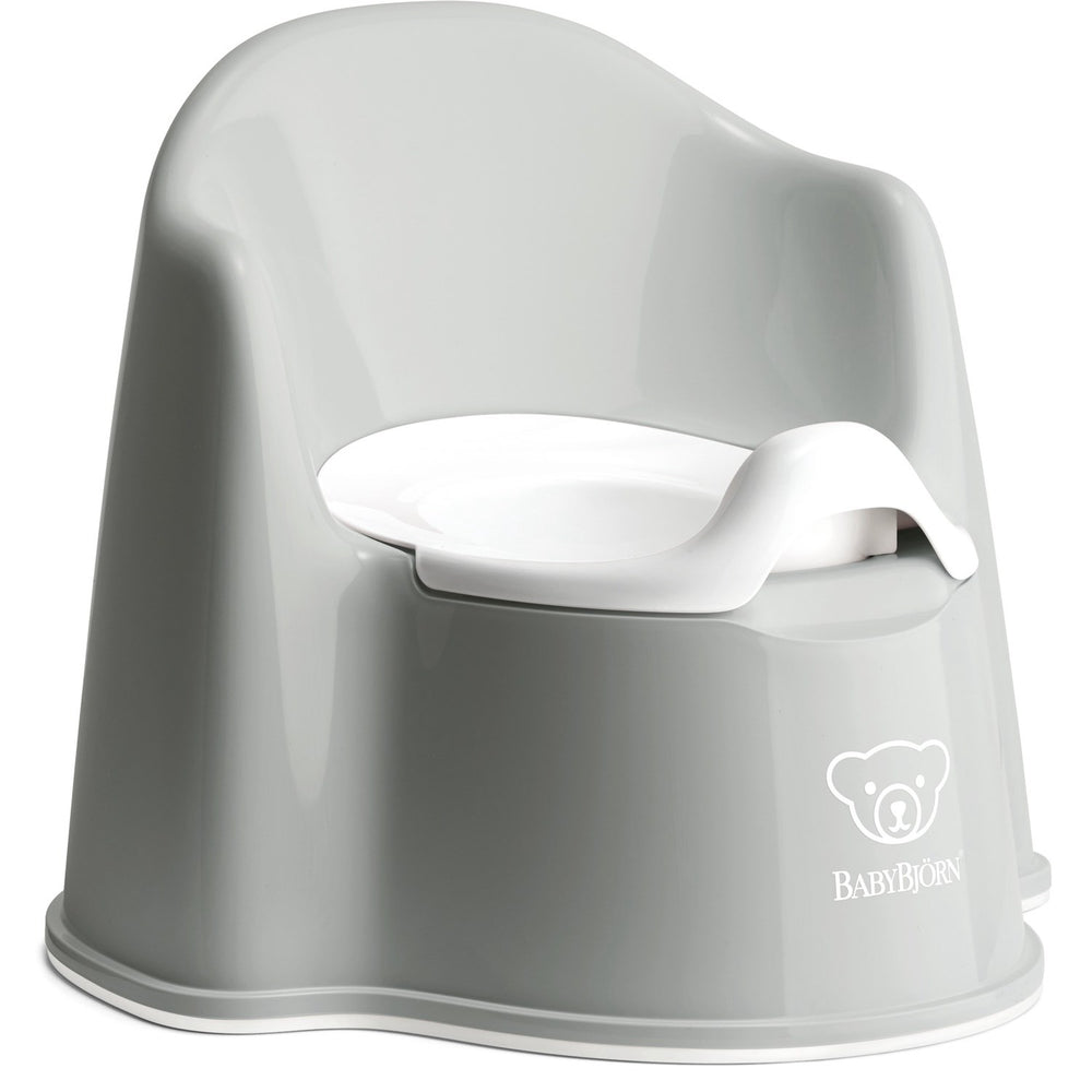 Køb BabyBjörn Grey/White Pottestol