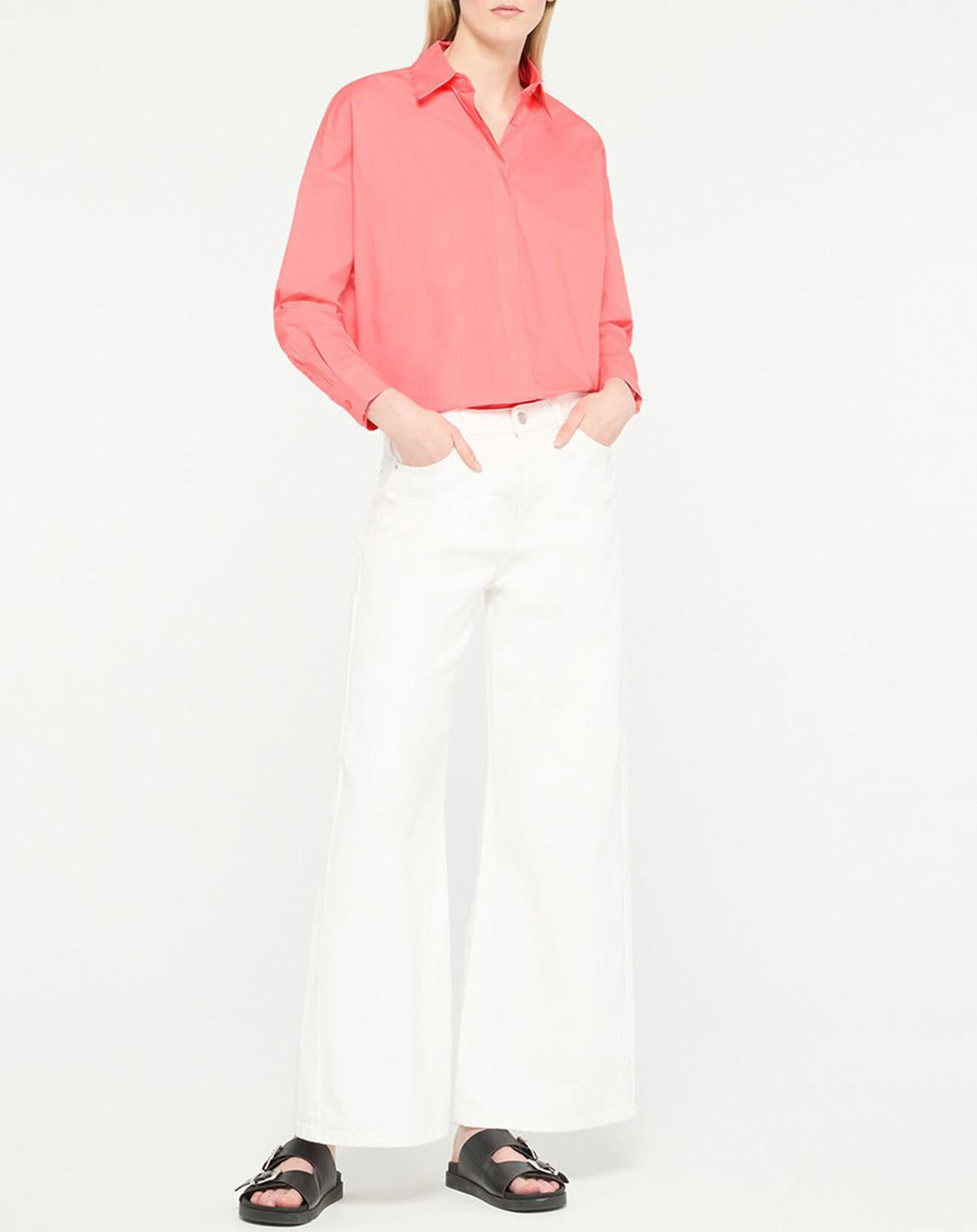 Galeries Lafayette Chemise Camille Pop rose