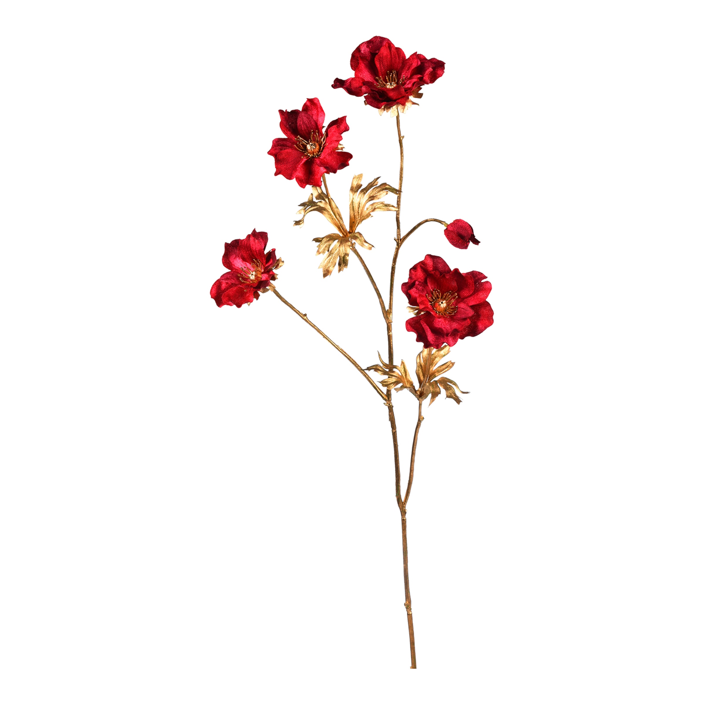 dunkel rot, L 91 cm
