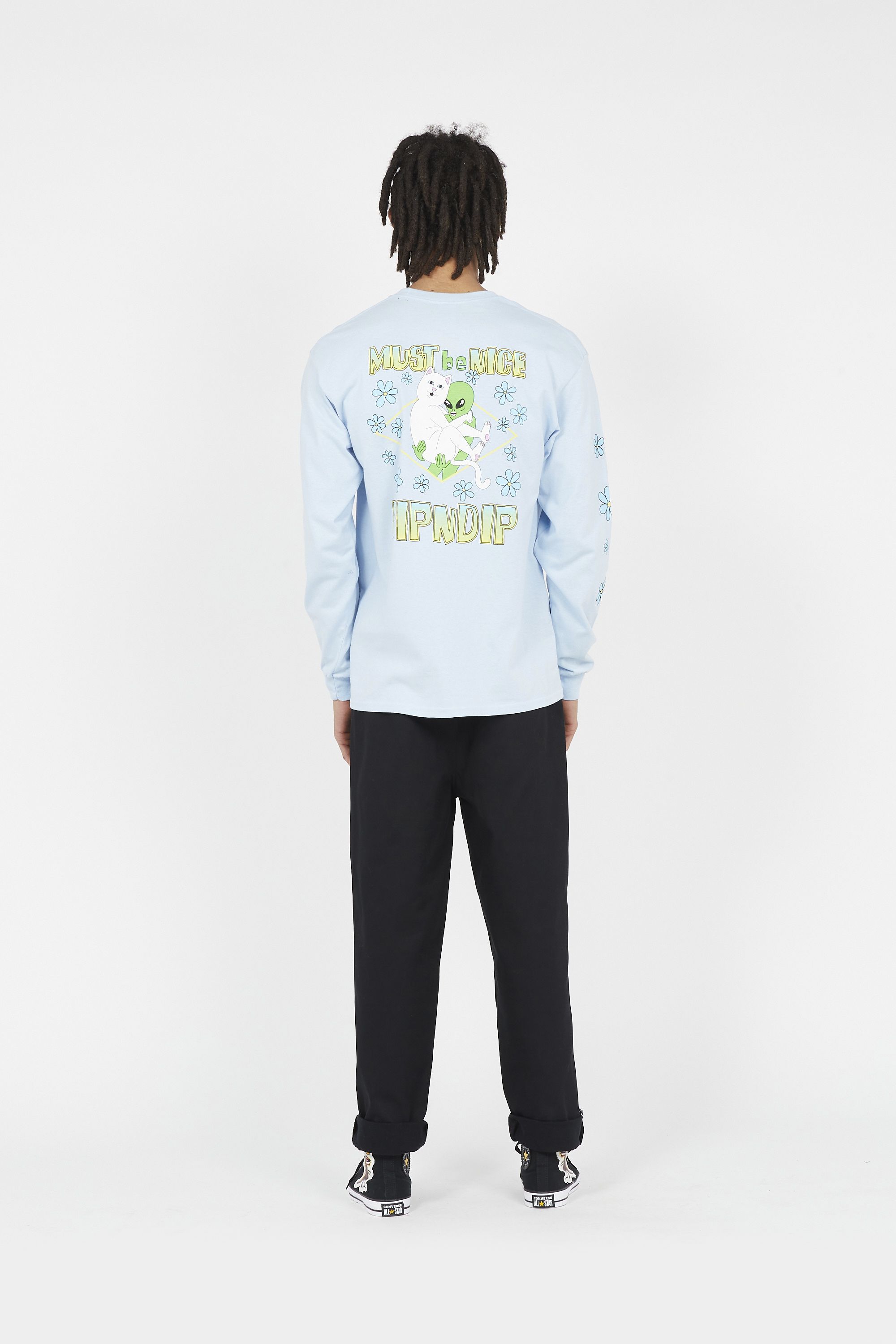 RIPNDIP T-shirt LONELY LOVER Bleu