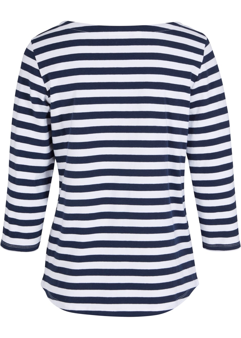 T-shirt 3/4 à encolure bateau