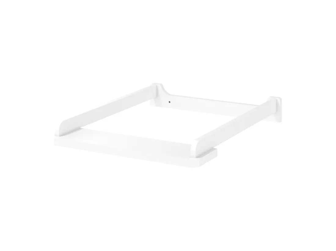 Commode à langer 4 tiroirs bois massif blanc MARLEY