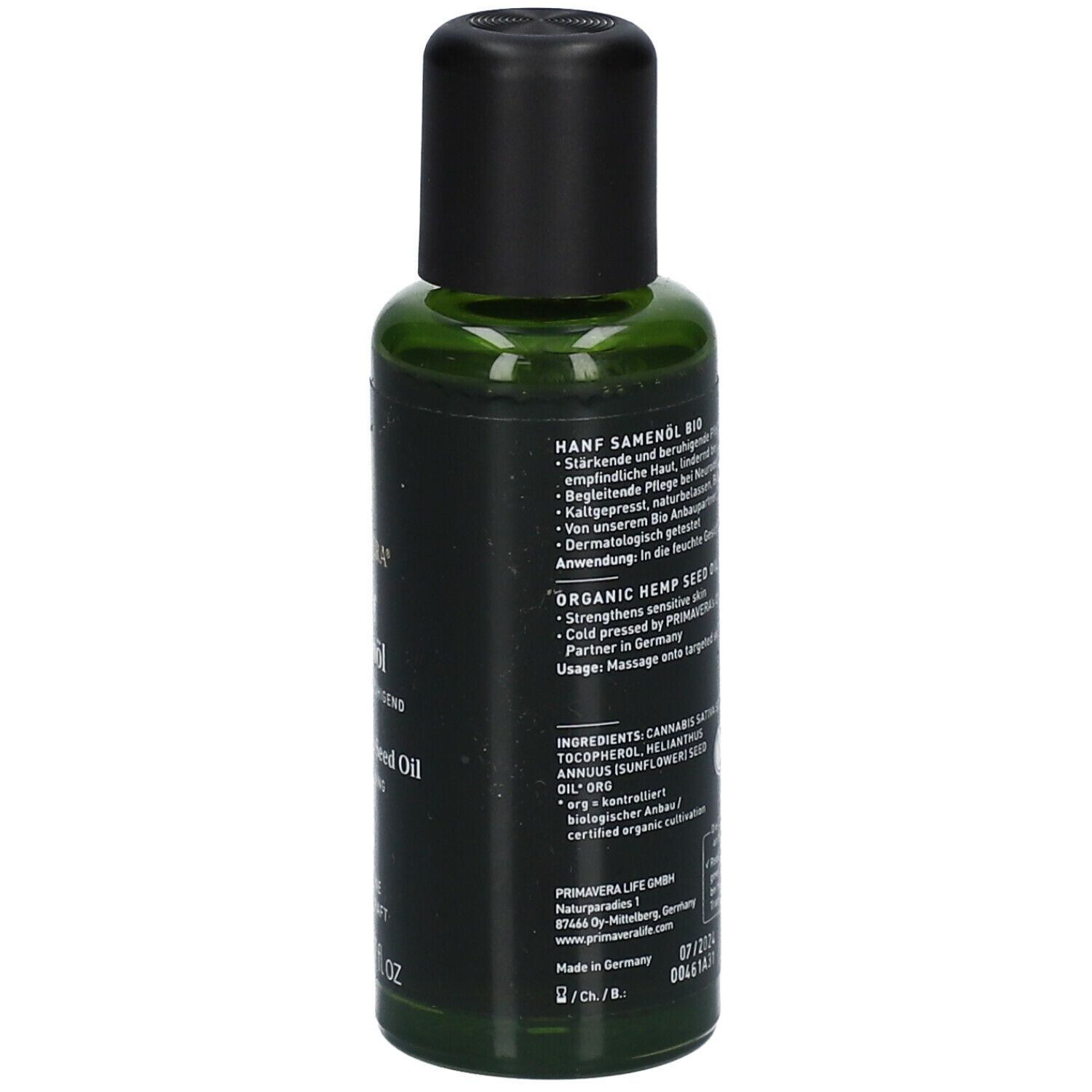 PRIMAVERA® Hanfsamenöl bio