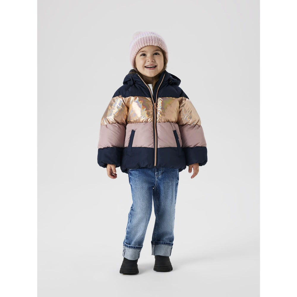 Køb Name It Dark Sapphire Nmfmille Puffer Jacket1