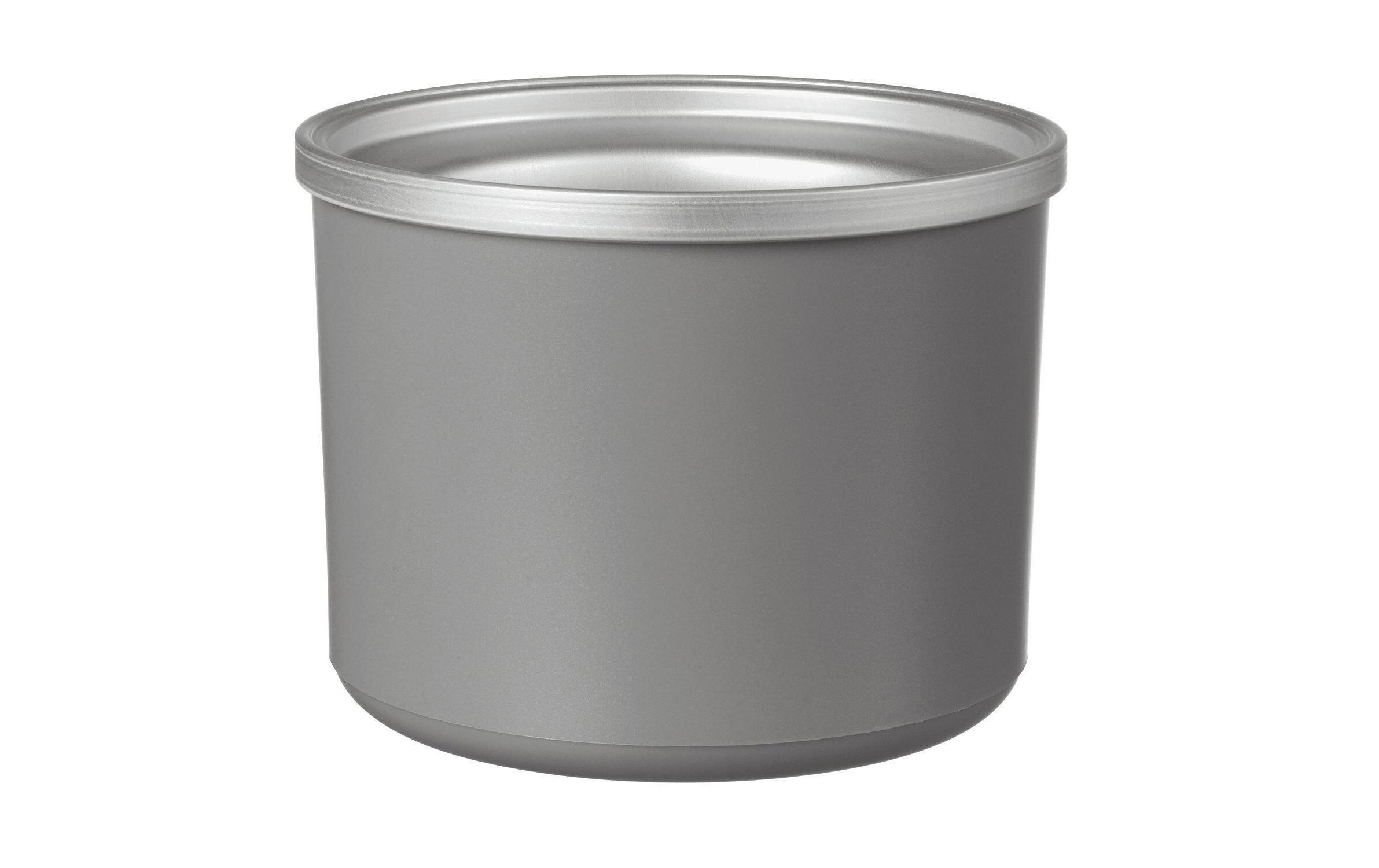 Glacemaschine Duo Cream 2 l, Grau<br>Glacémaschine für 2 Sorten gleichzeitig