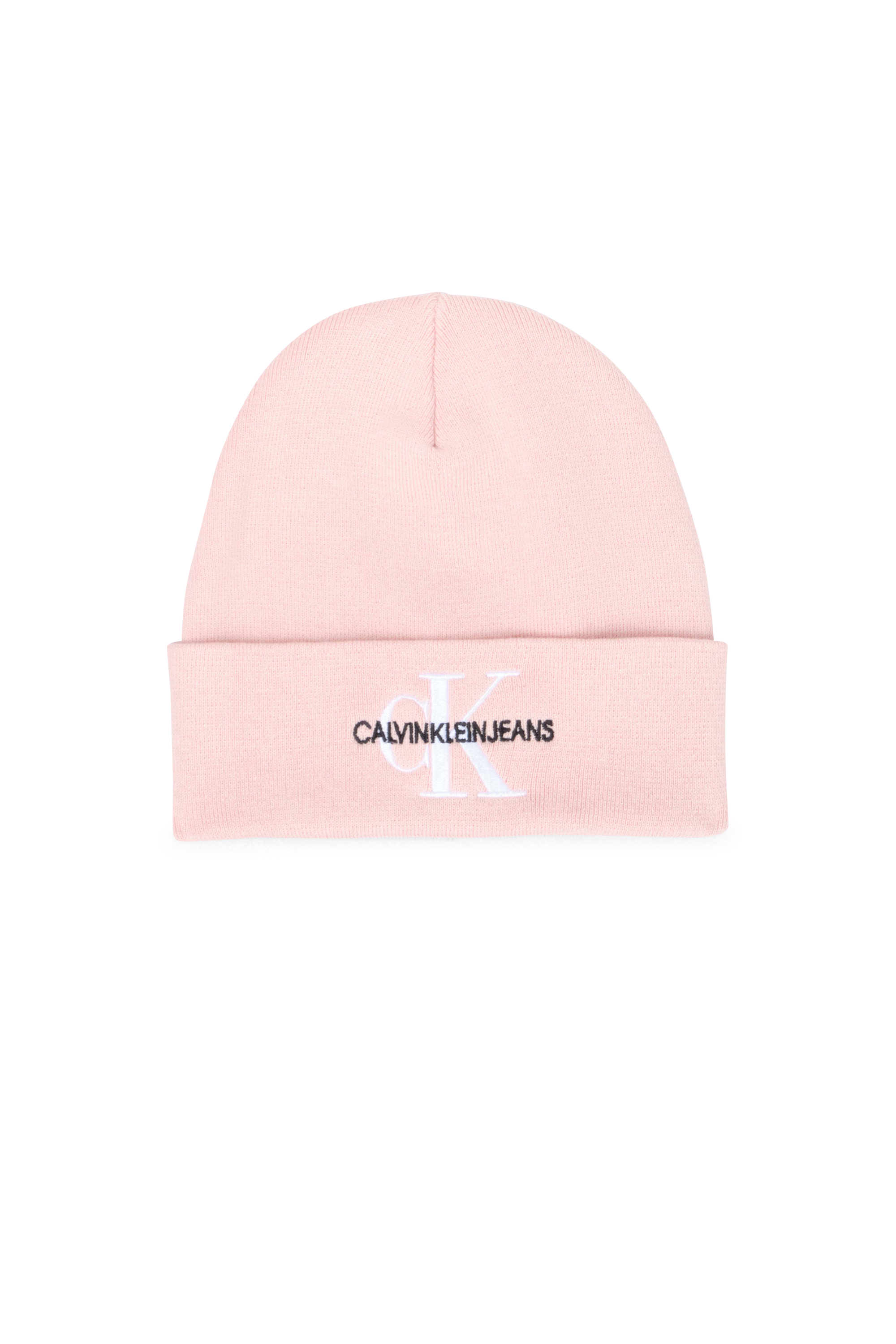 CALVIN KLEIN JEANS Bonnet  MONOGRAM BEANIE Rose