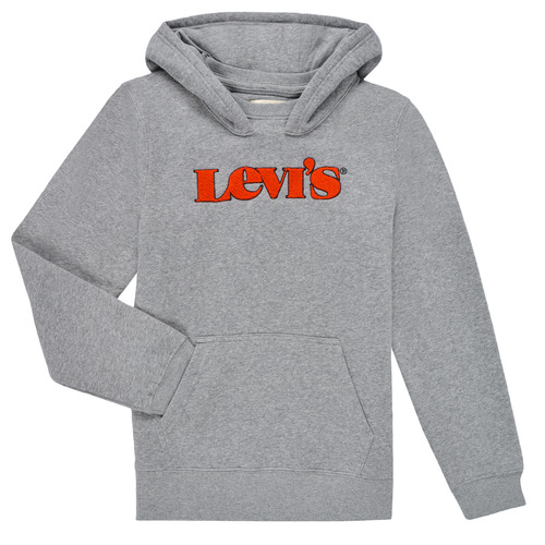 Levi's - GRAPHIC PULLOVER HOODIE - Gris