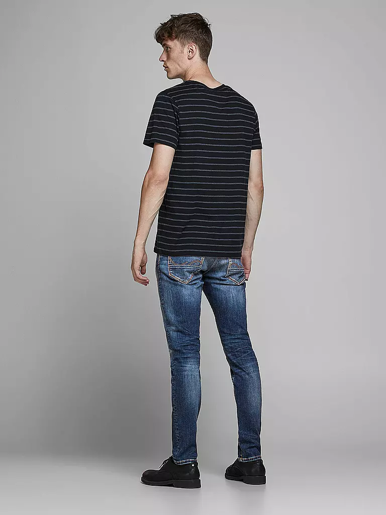 JACK & JONES Jeans Slim Fit JJIGLENN  blau