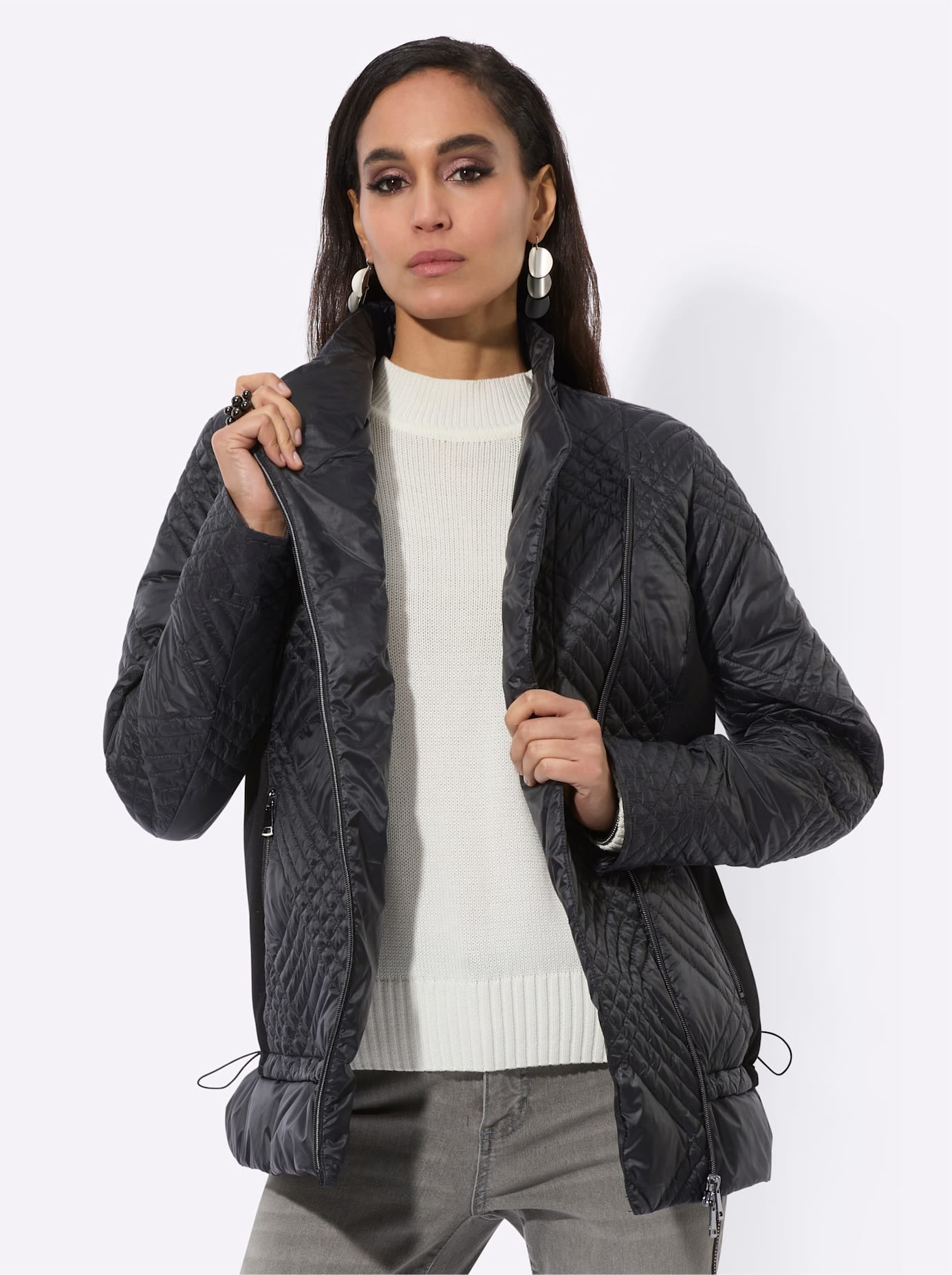 creation L Daunenjacke ohne Kapuze