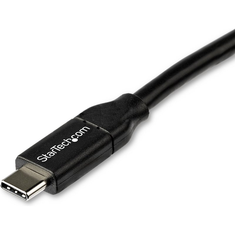 StarTech.com Câble de Charge Rapide USB-C de 2m, Charge et Synchronisation, 100W (5A) PD, USB 2.0, Certifié USB-IF - Cordon de Charge USB C Noir