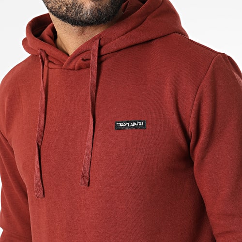 Sweat Capuche Nark Rouge Brique
