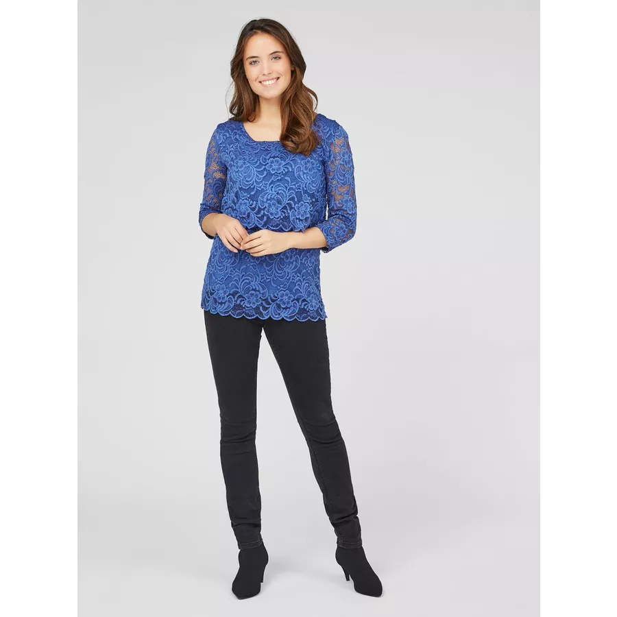 mama;licious Stillshirt MLMIVANA Mazarine Blue