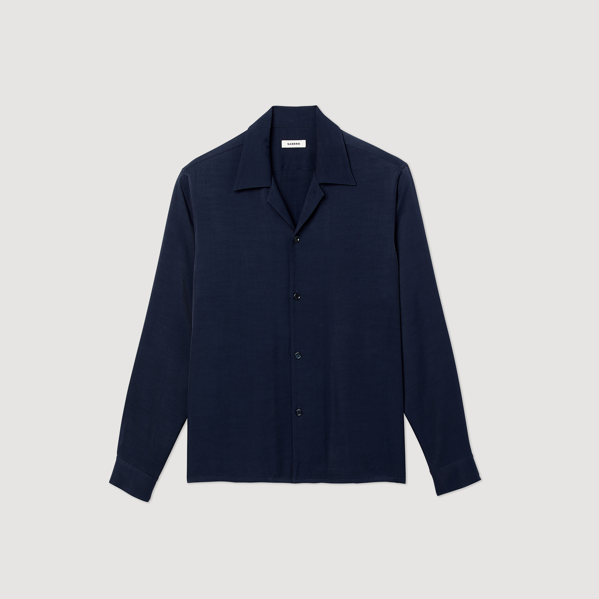 Chemise fluide col requin Homme