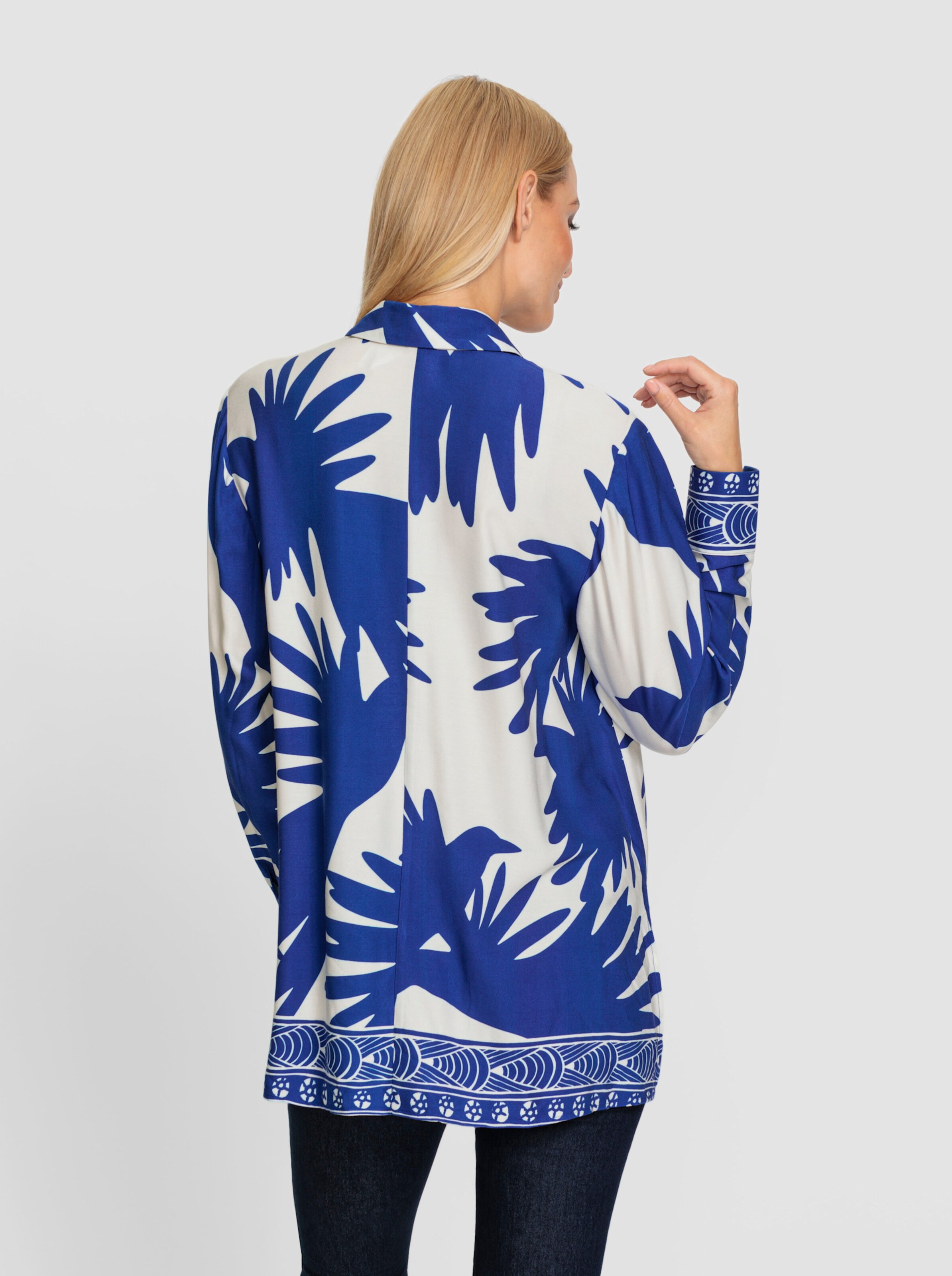Druckbluse