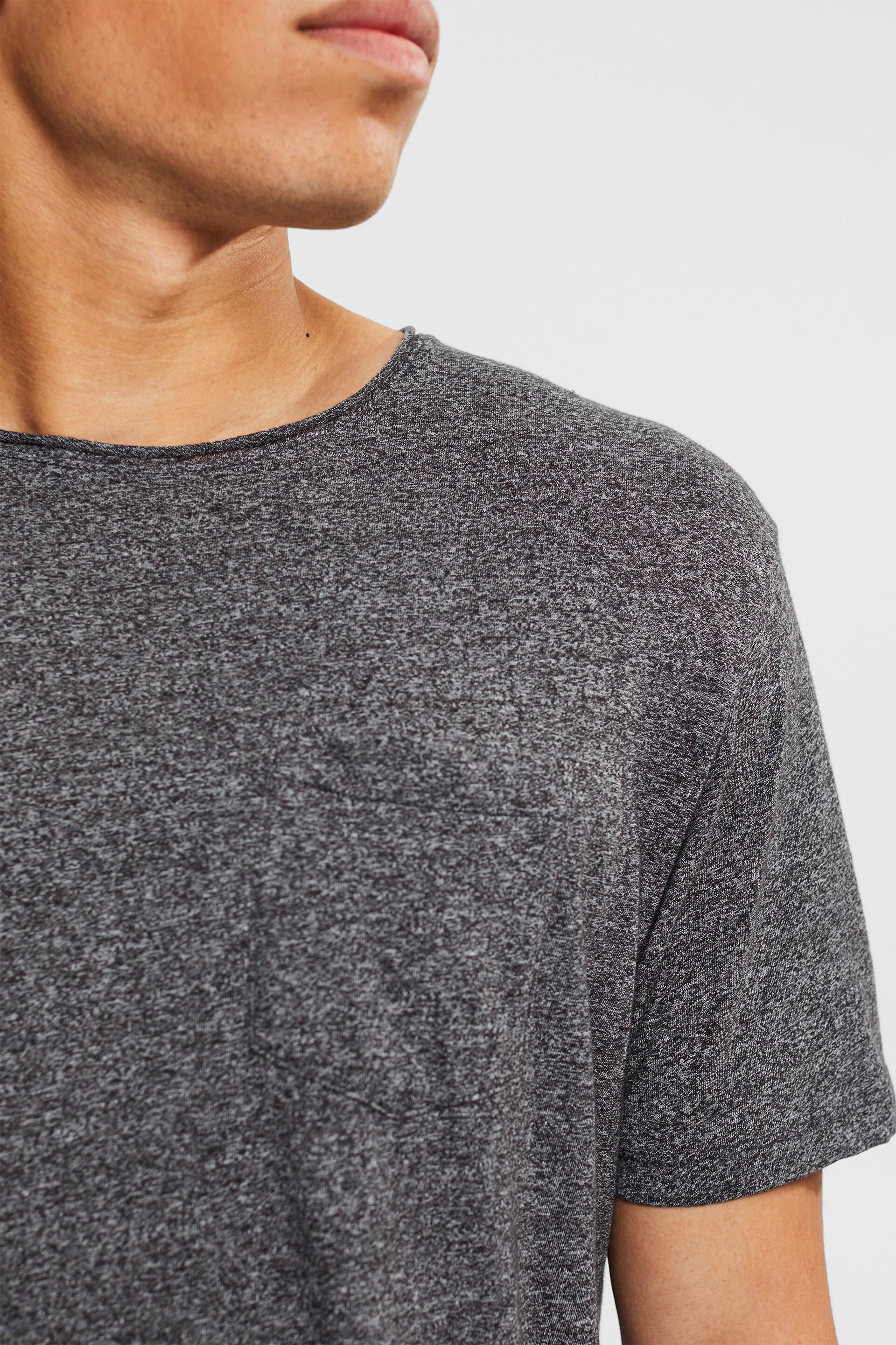 En matière recyclée le t-shirt en jersey chiné