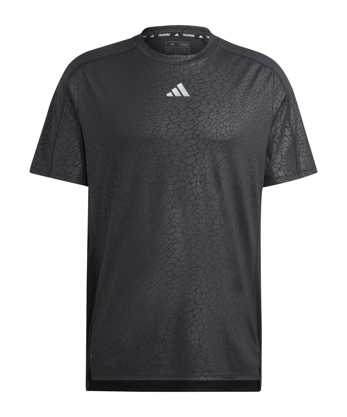adidas Workout T-Shirt Schwarz Silber