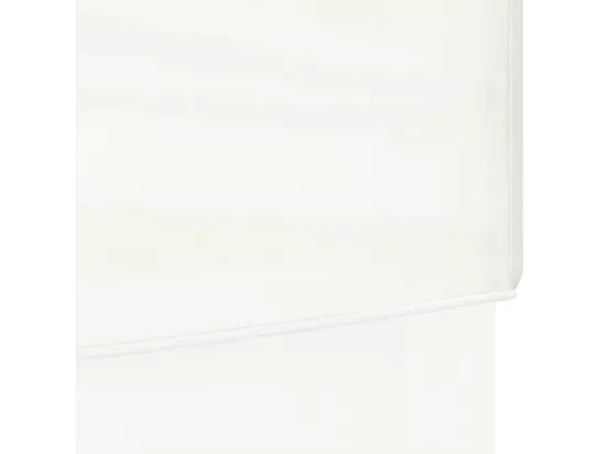 Tente de réception pliable avec parois Blanc 2x2 m