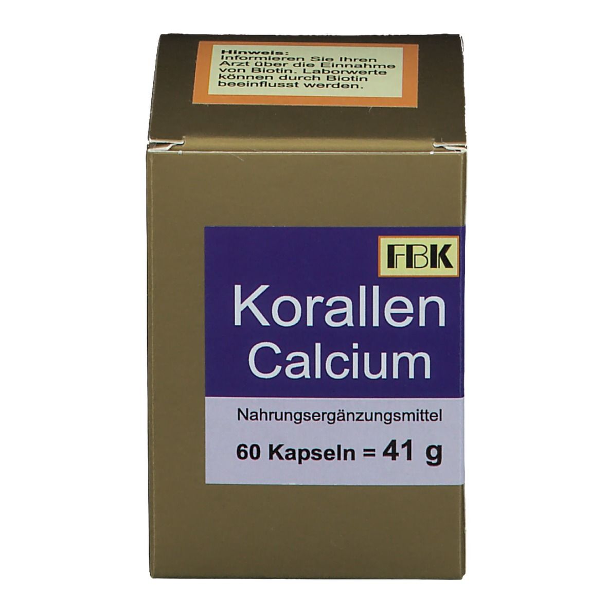 Korallen Calcium