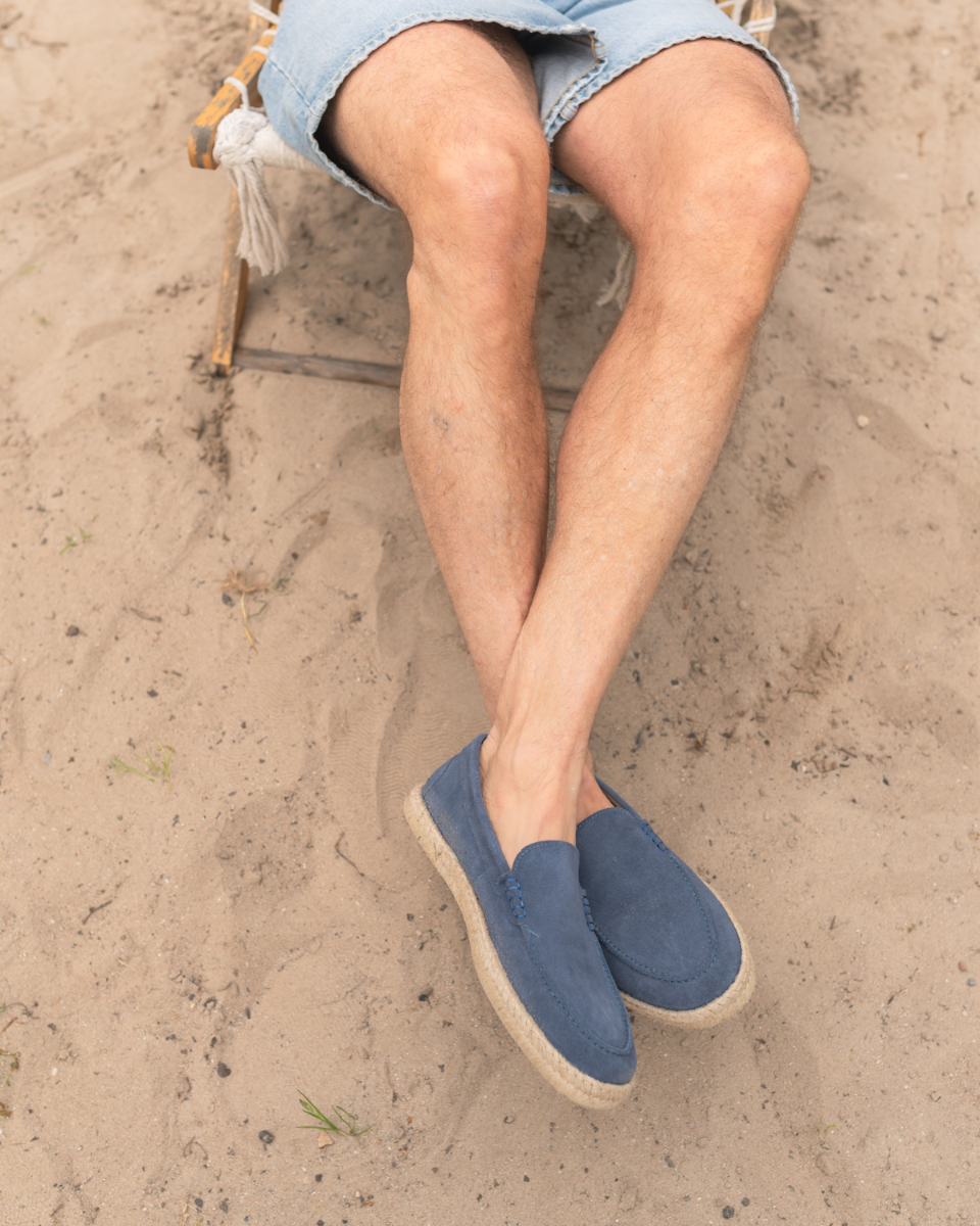 Cypres Raf Blauw Herenloafers
