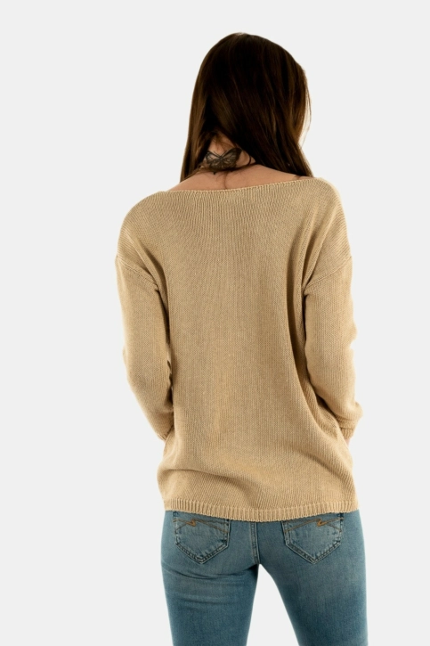 Pull leger please m4977 1170 beige
