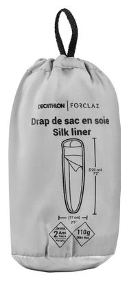 Drap de sac Forclaz Soie Blanc Trek