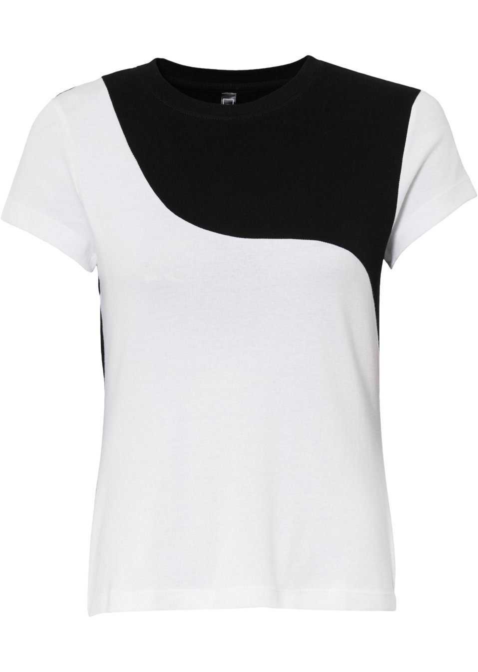 T-shirt color block en coton