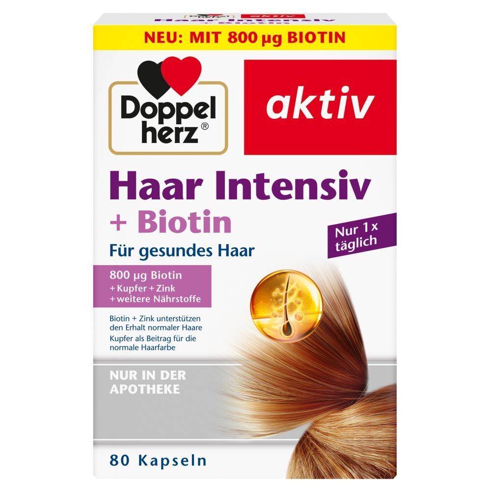 Doppelherz® aktiv Haar Intensiv + Biotin