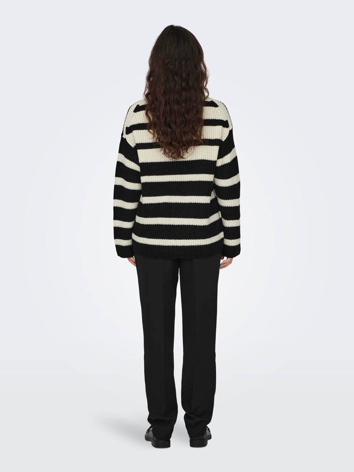 JDYJUSTY Strickpullover Eggnog