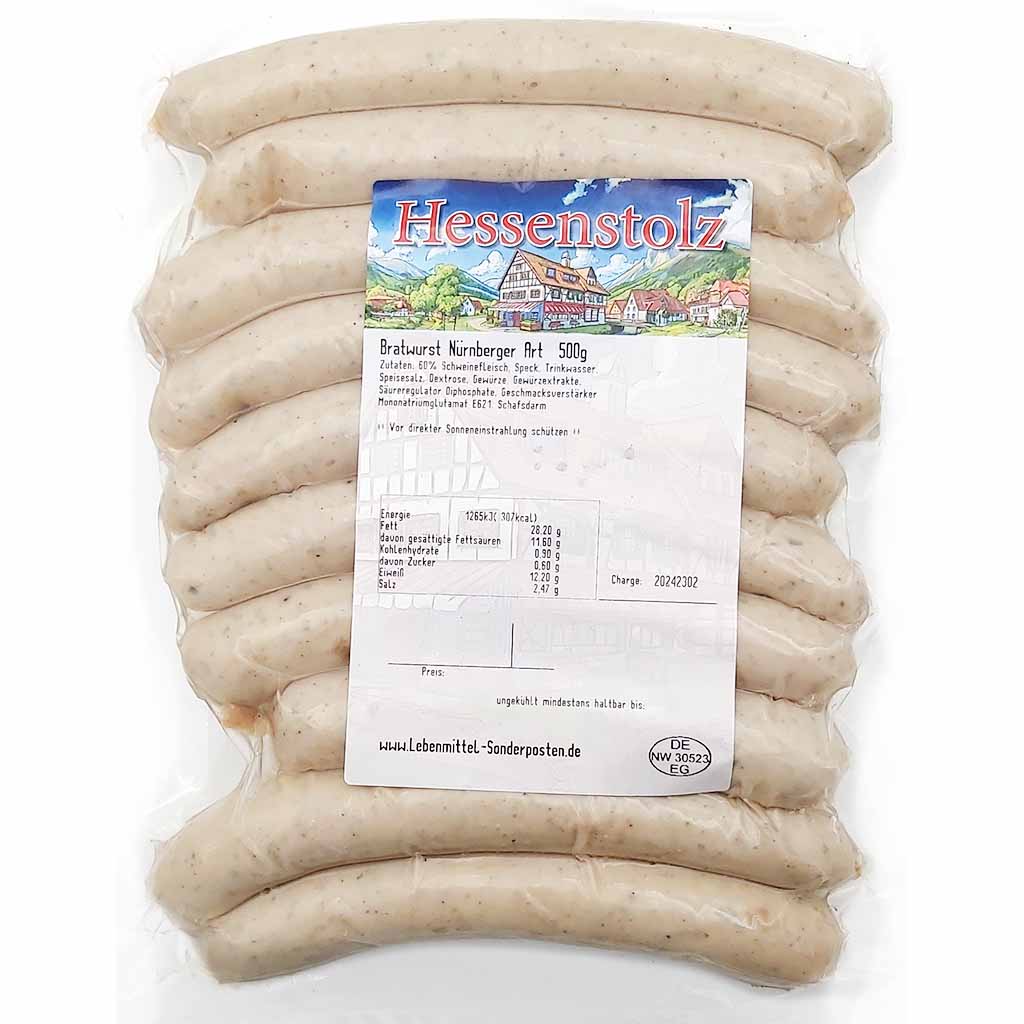 Hessenstolz Nürnberger Art 10er 500g MHD:20.12.24