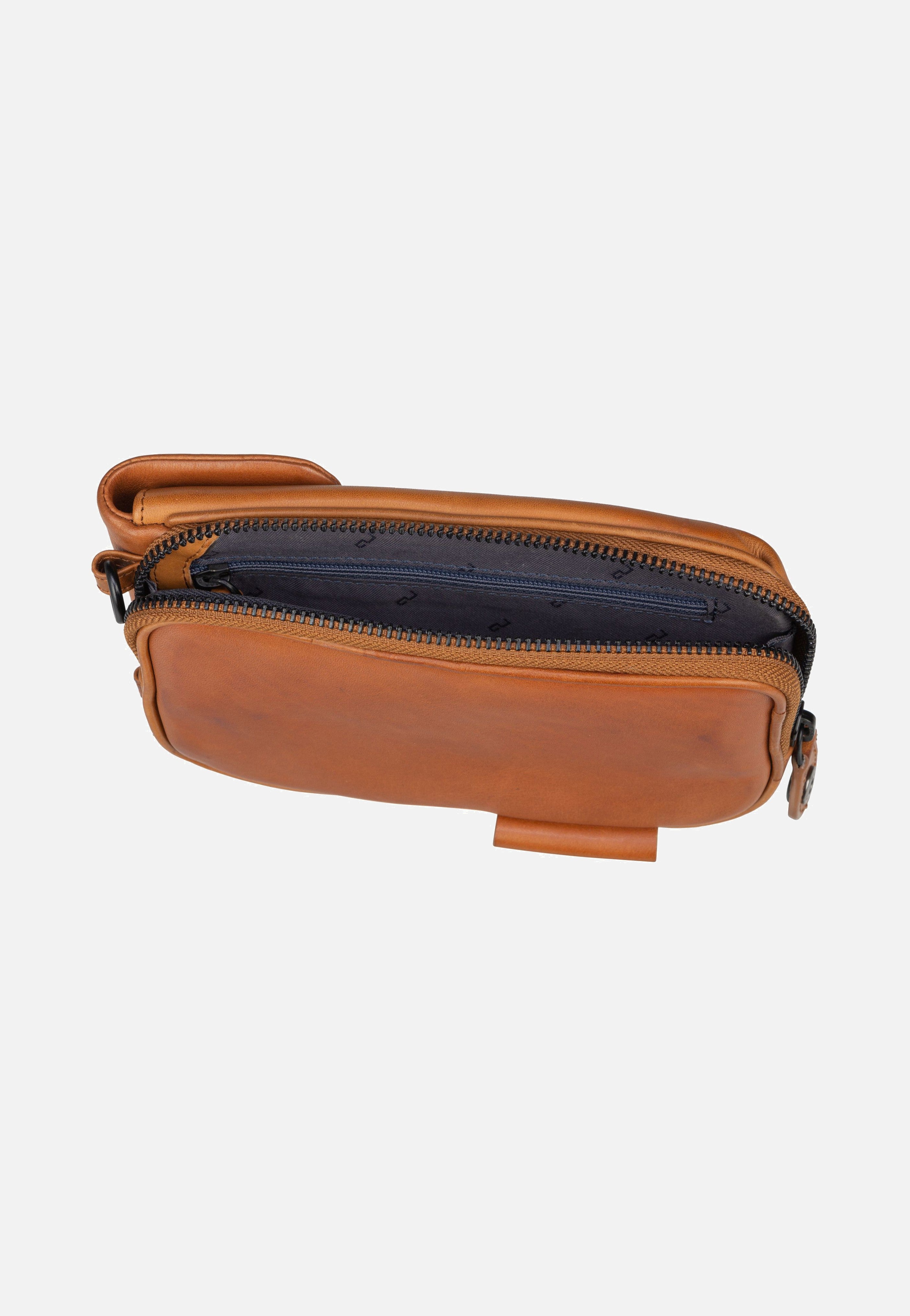 Ida Cognac - Handytasche