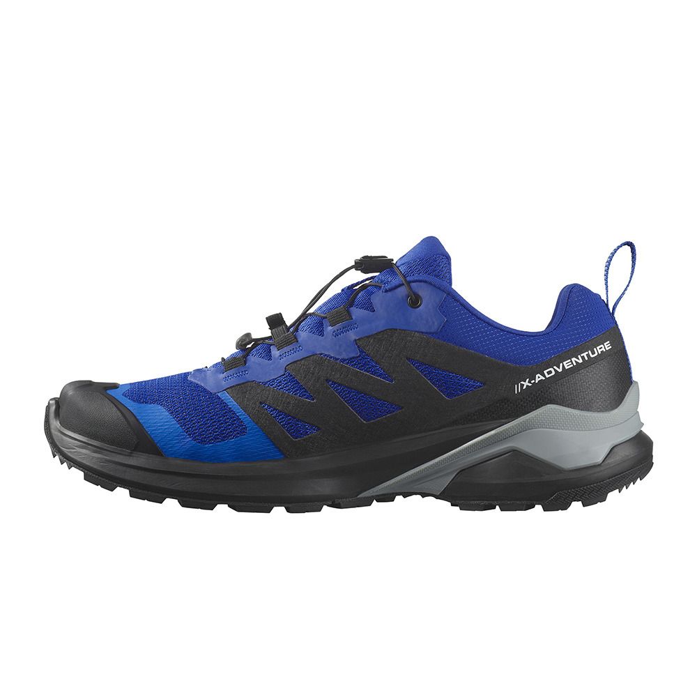 Salomon X-ADVENTURE - Chaussures trail Homme lapis blue/black/quarry