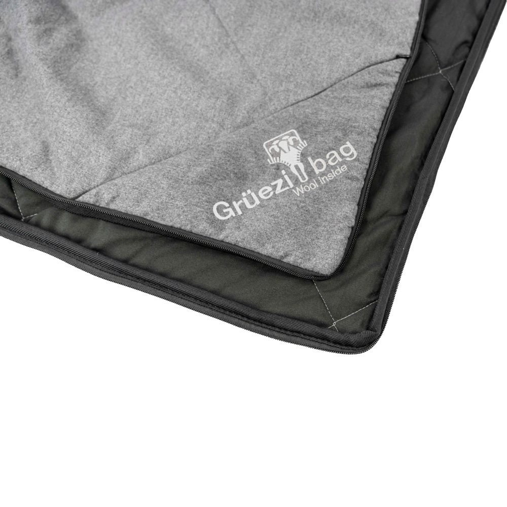 Grüezi Bag Wellhealth Wolldecke grey melange