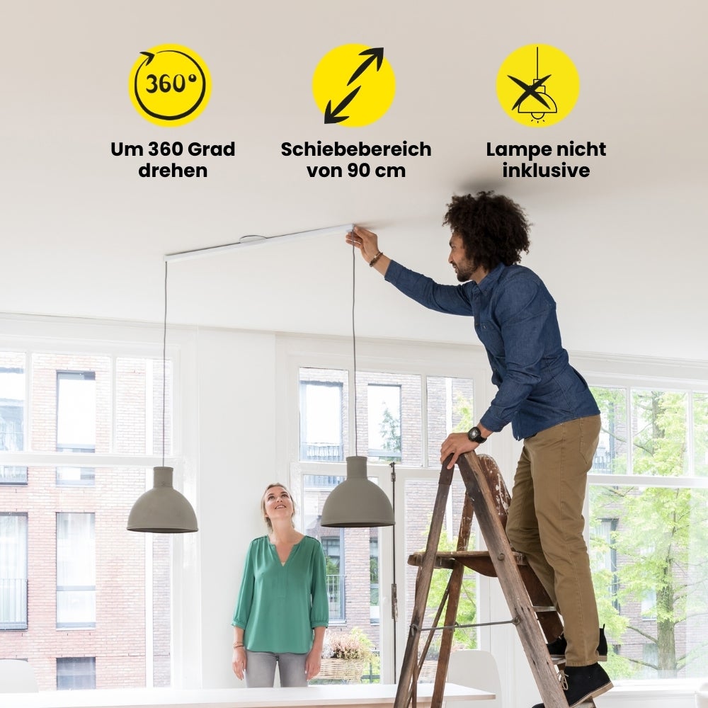 Lightswing® Twin - Matzwart - 110cm