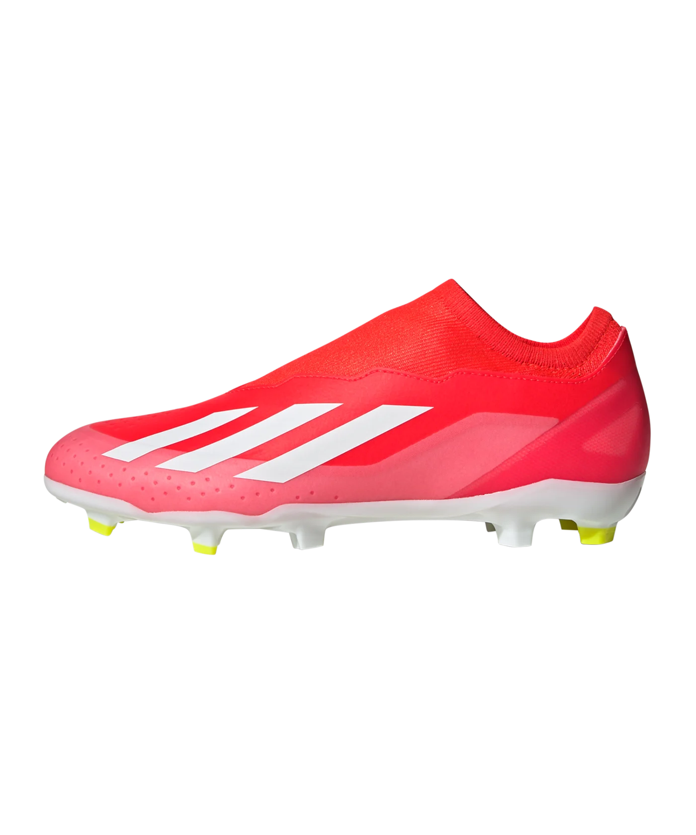 adidas X Crazyfast League LL FG Energy Citrus Rot Weiss Gelb