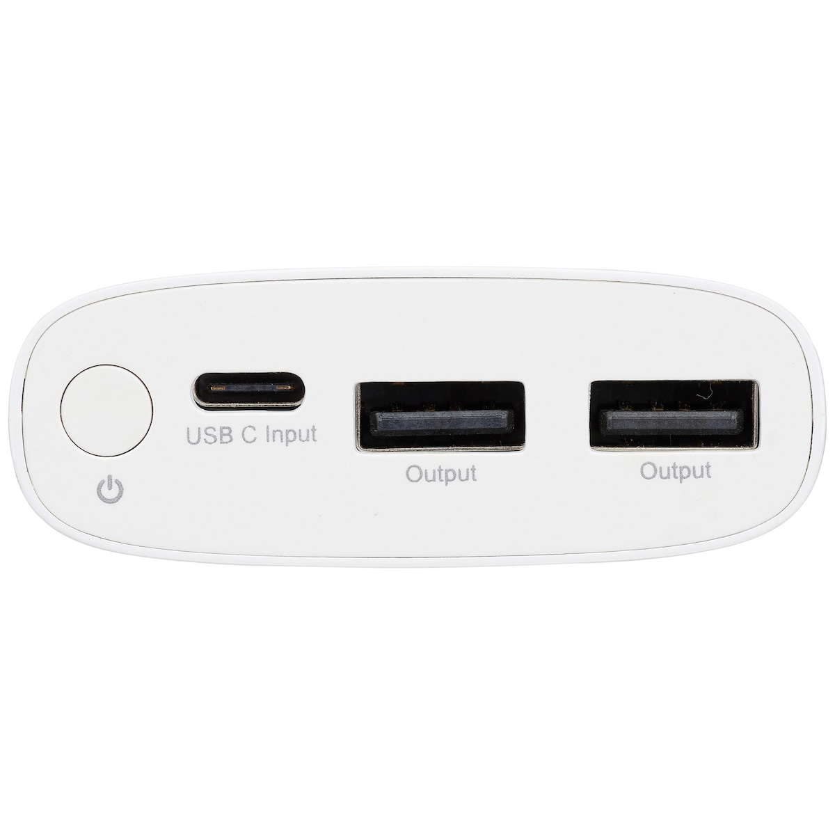 Sandstrøm 10050 mAh powerbank (hvit