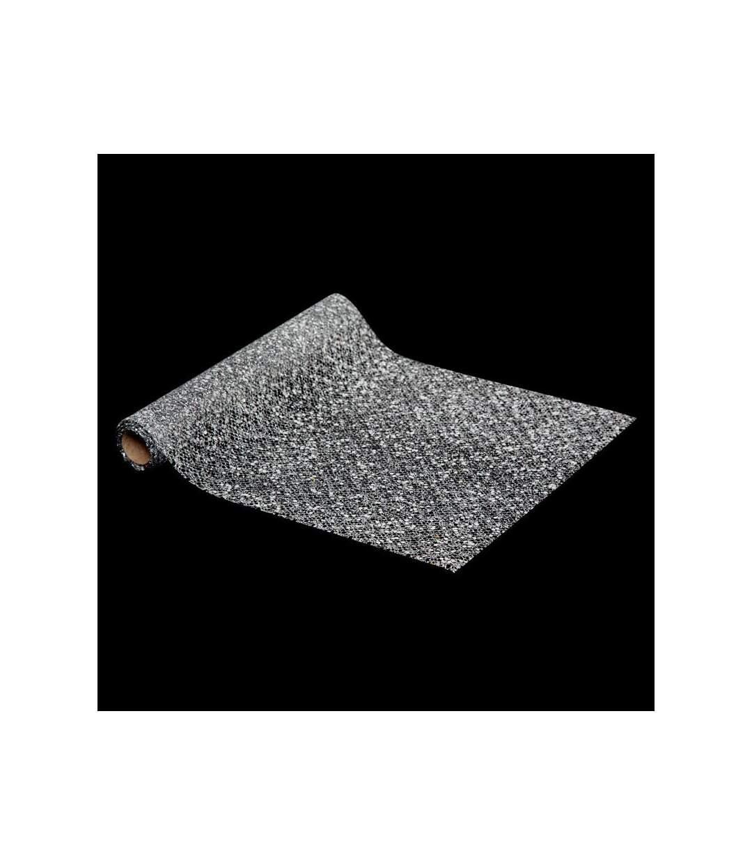 Chemin de Table Sequins Colorama 28x300cm Argent