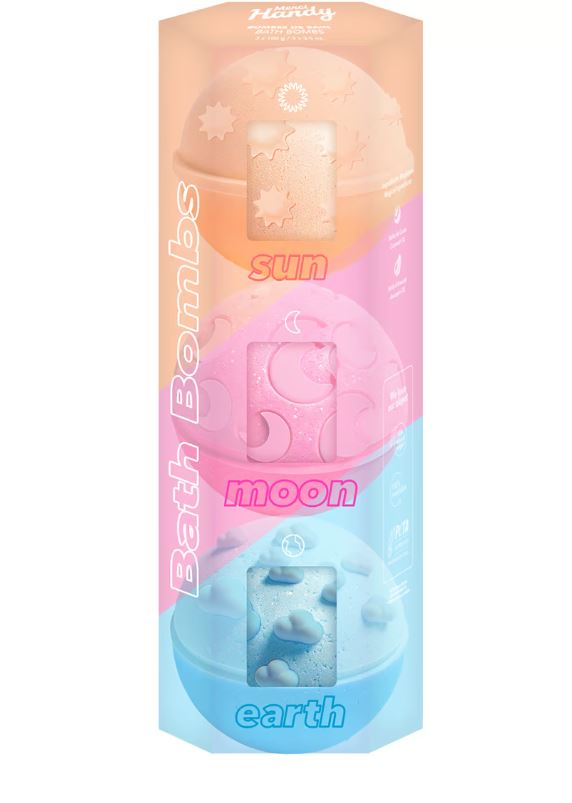 Merci Handy Christmas Ice Crème Scoops Bath Bombs 1 Stk